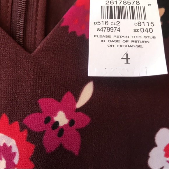 Ann Taylor Floral Mini Dress | 4 - Picture 3 of 6